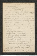 Nachlass Franz Steindachner, Brief von Gal Frères ("Gebrüder Gal") an Franz Steindachner (16.11.1899), Inv.Nr. 149.02, Seite 1